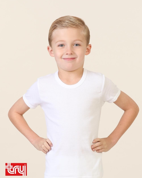Boys half sleeved try shirt