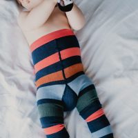 جوارب مواليد طويلة - أزرق