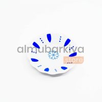 صحن استكانة عدد12 - ازرق
