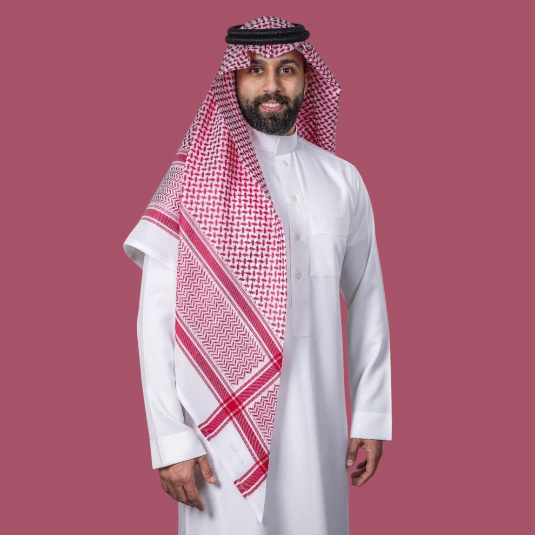 شماغ البسام جون لين انجليزي