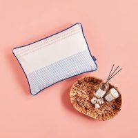 Stripe Cushion Blue (35x50 cm)