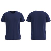O-Neck Navy Blue Undershirt Alkamal