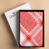 شماغ برتقالي المراسيم