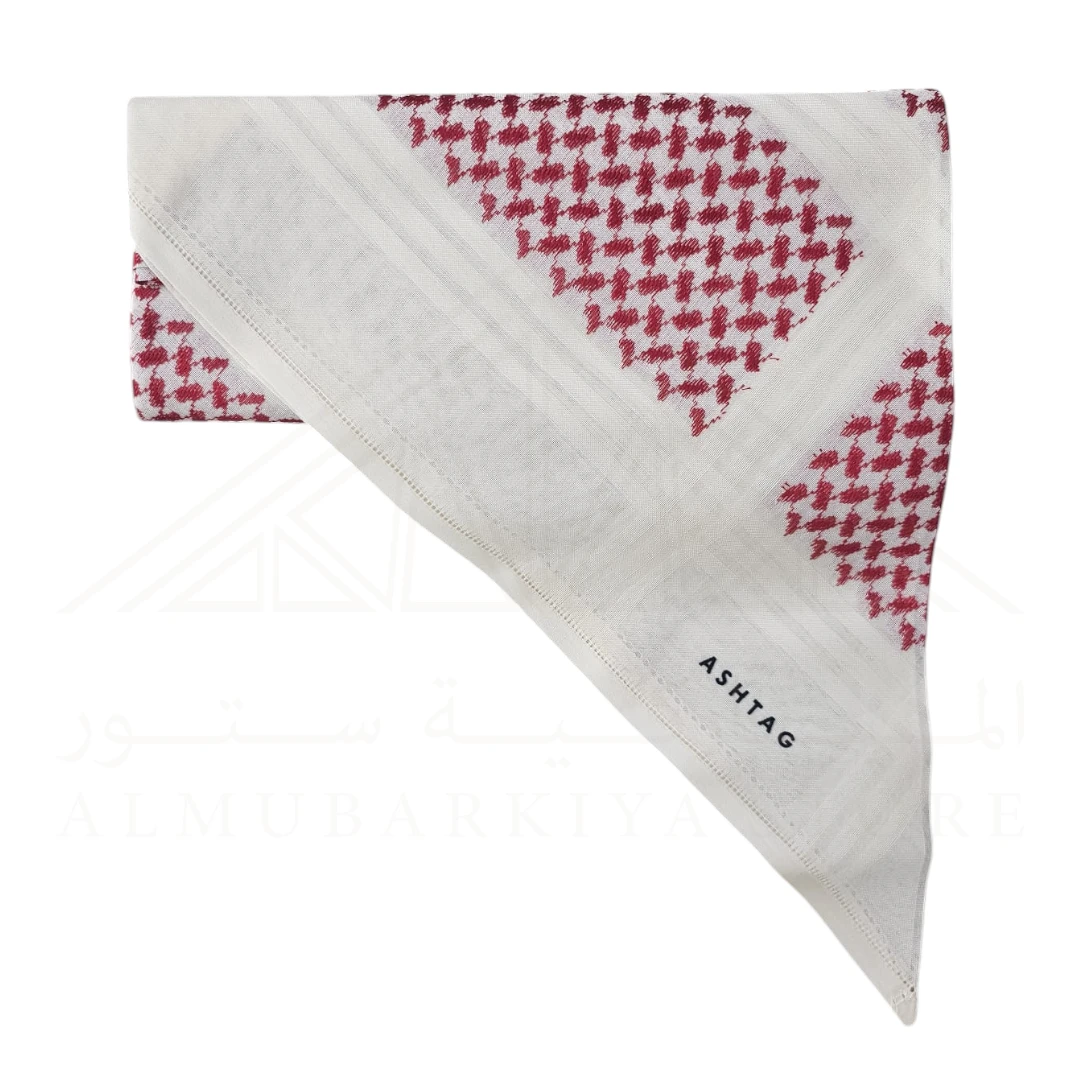 شماغ اشتاق احمر بيج