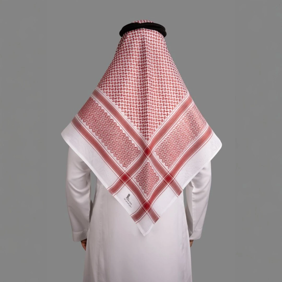 شماغ جون لين احمر موديل 328