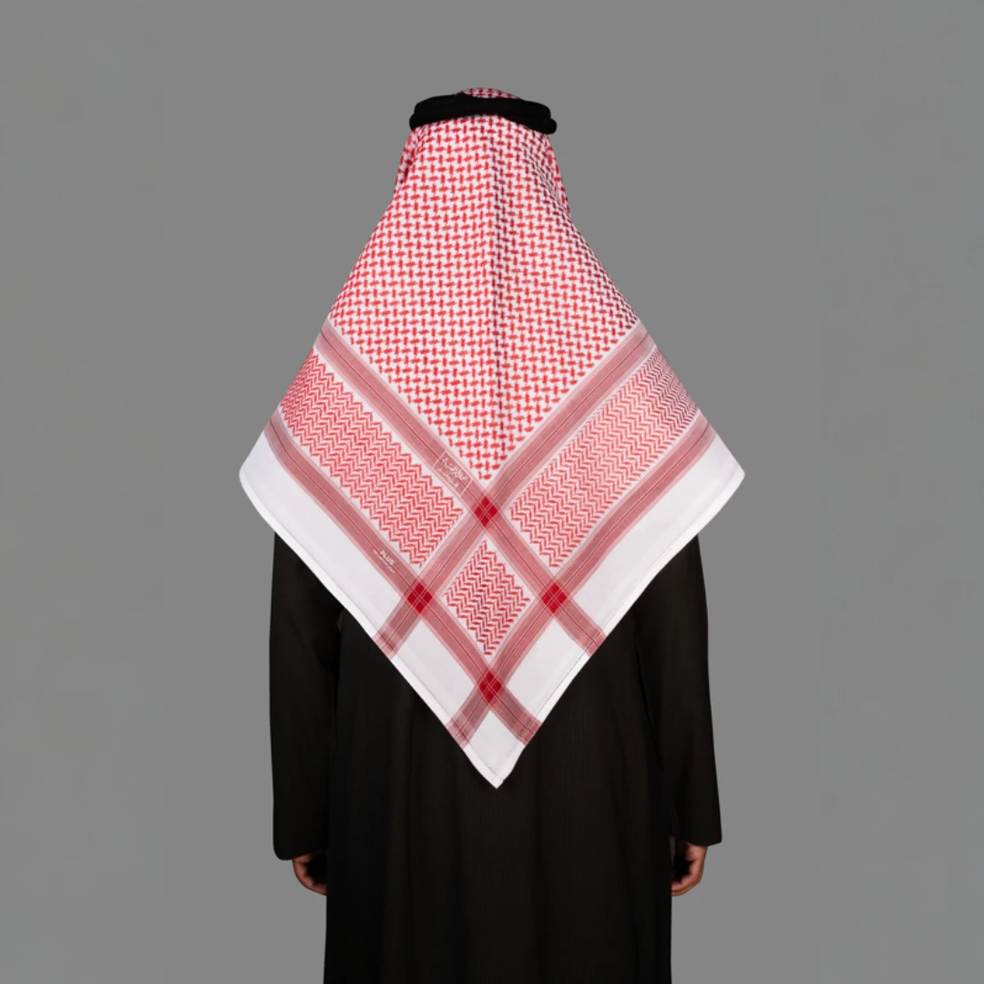 شماغ بلس احمر الجديد